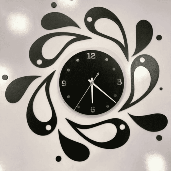 New Style DIY Large Clock Wooden