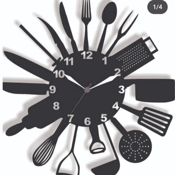 Cutlery Wall Clock