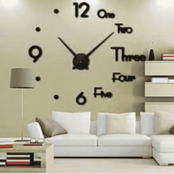 Numeric and Alphabet Wall Clock