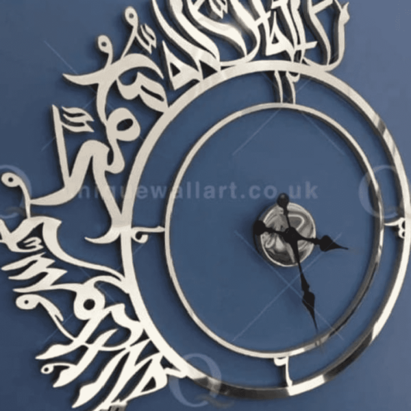 Acrylic kalma clock